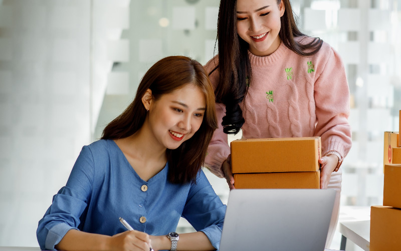 business owners in discussion