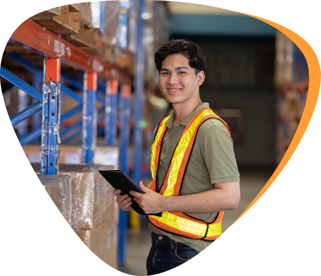 air freight expert at work