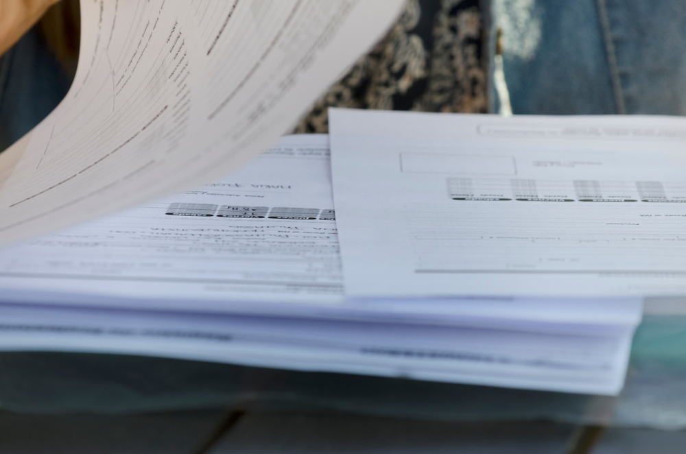 Turning,Sheets,With,Company,Charts